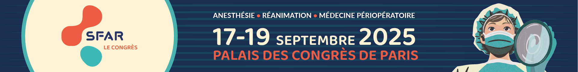 SFAR 2025, Le Congrès