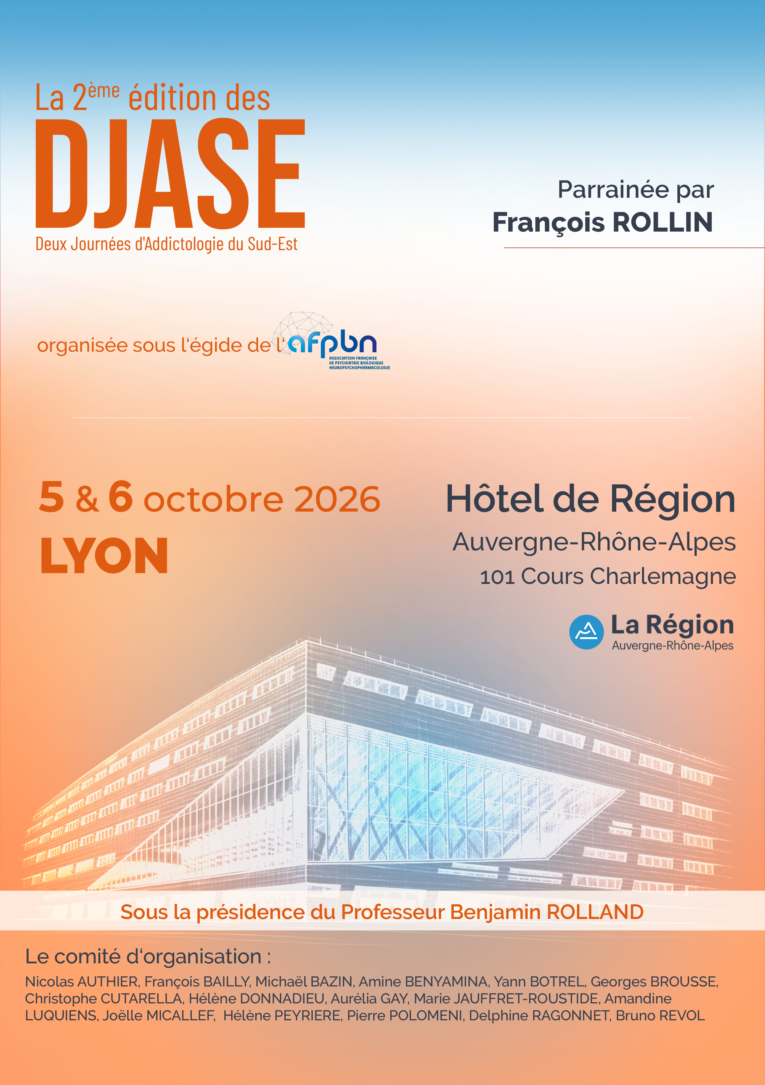 Save the Date – DJASE 5 & 6 octobre 2026