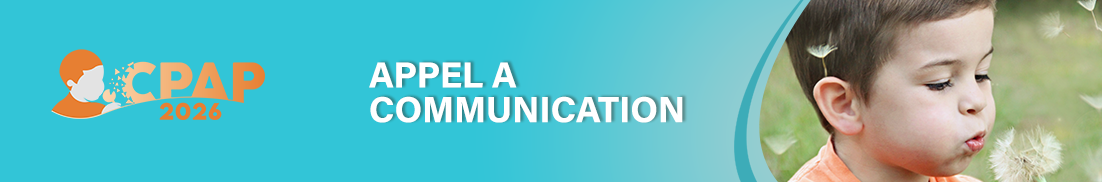 Appel à communication CPAP 2026